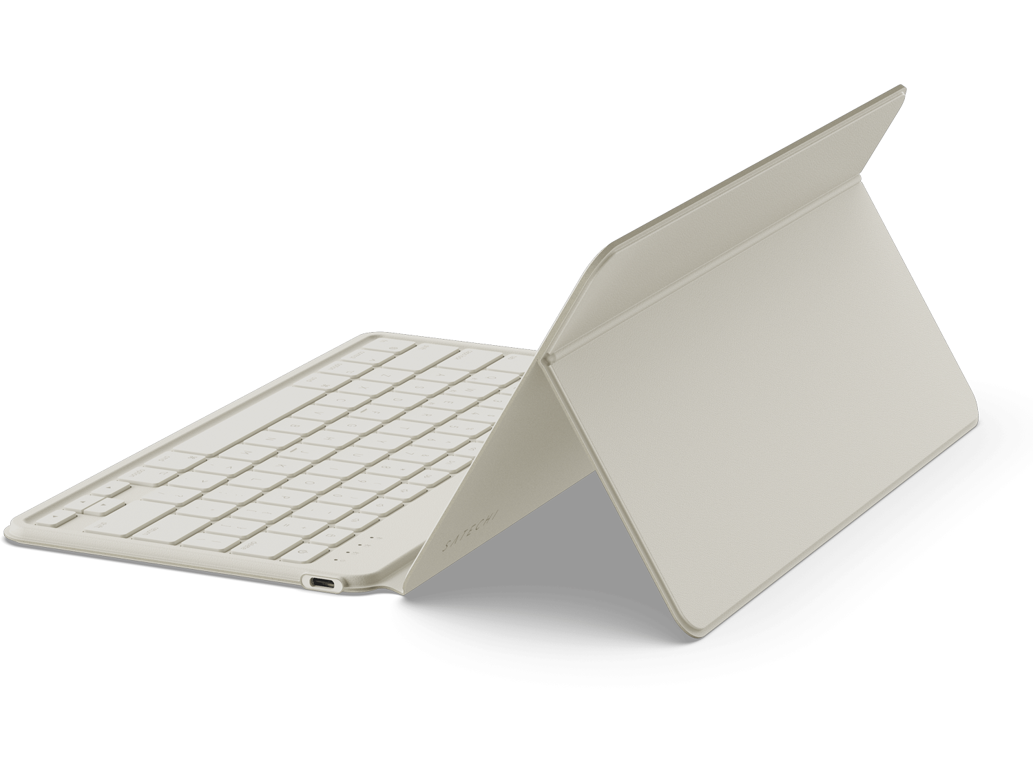 Satechi OntheGo™ Bluetooth Keyboard with Stand, US English - Sand