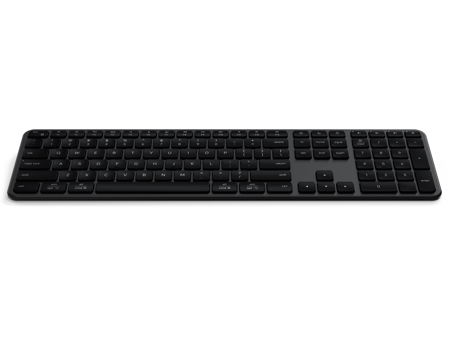 Satechi Slim EX3 Wireless Keyboard - US English - Space Black
