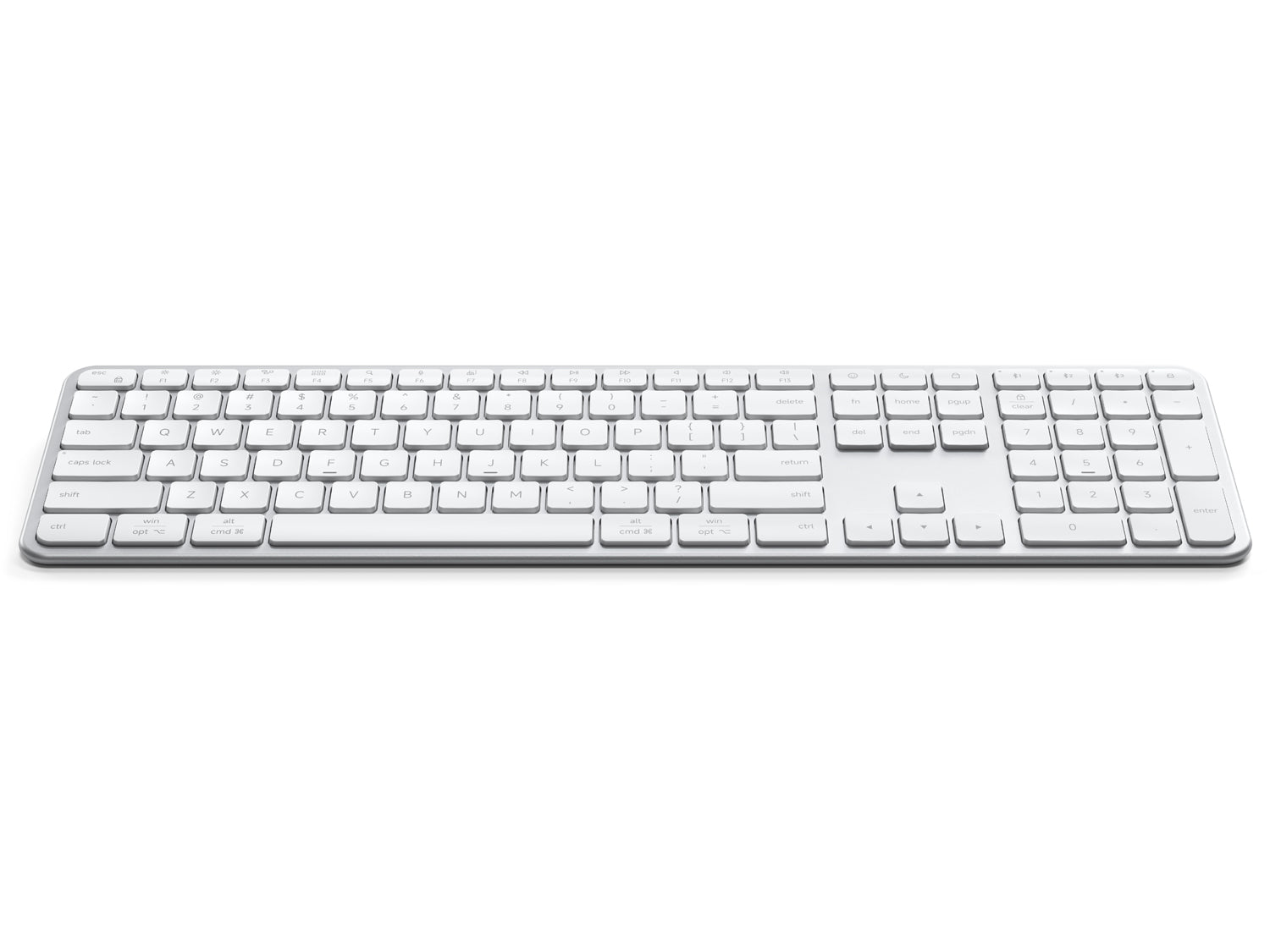 Satechi Slim EX3 Wireless Keyboard - US English - Silver