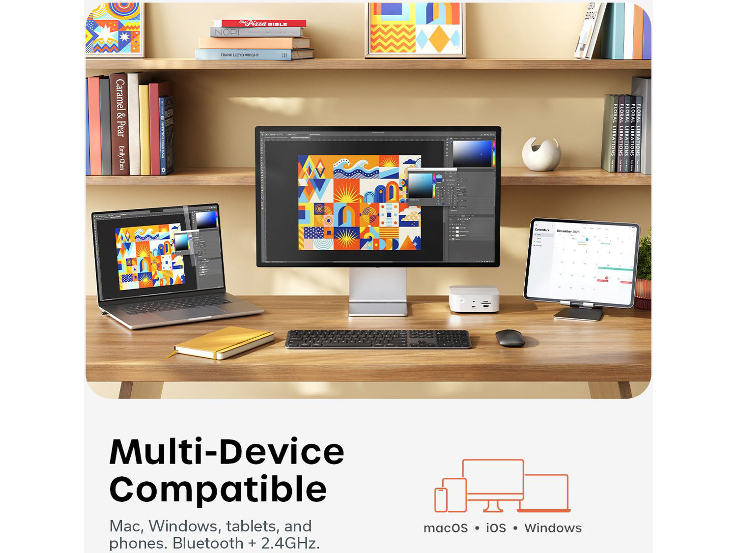 Satechi Slim CEX3 Wireless Combo - US English - Space Black