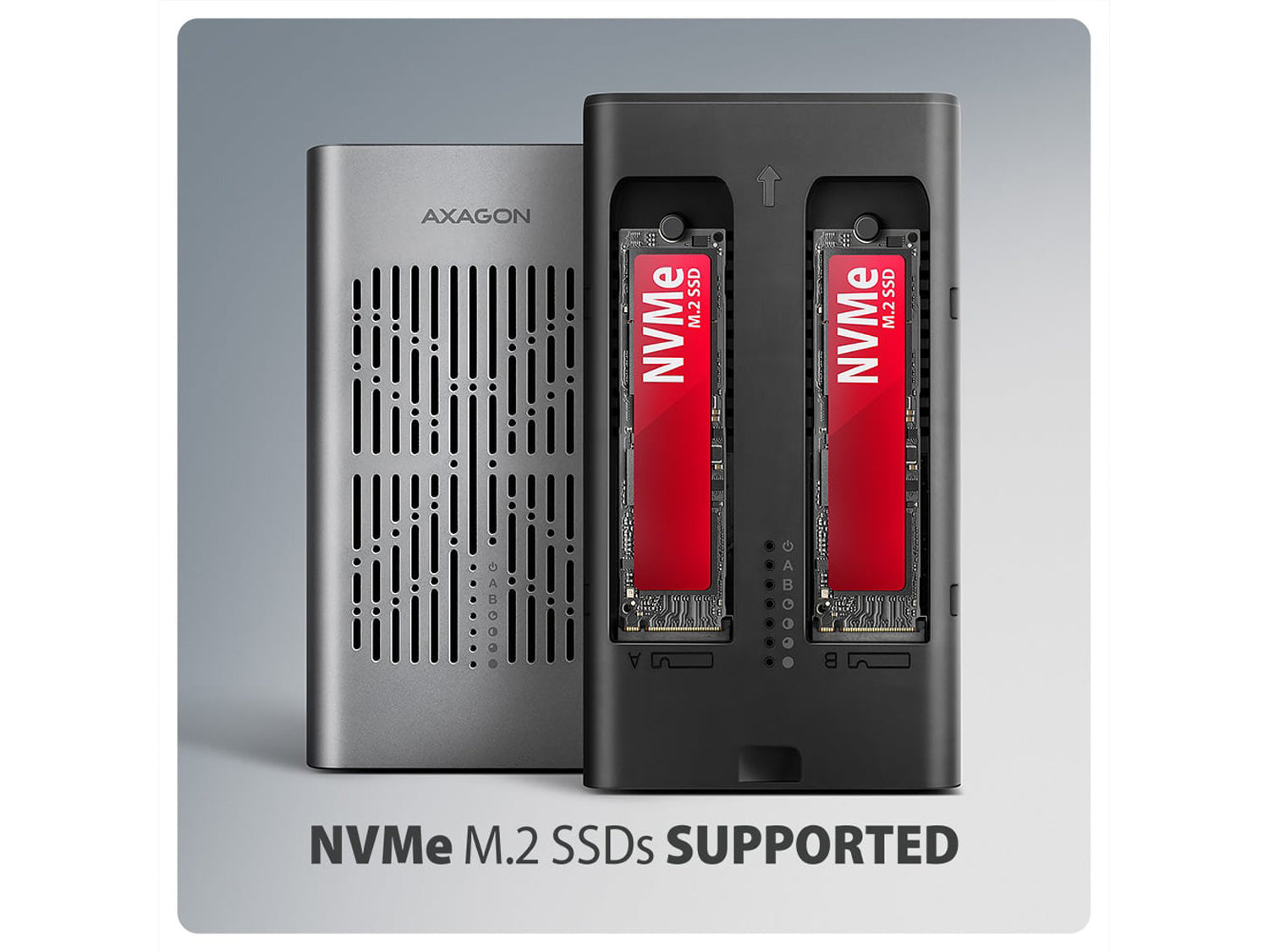AXAGON EEM2-20GD External Box USB-C 3.2 Gen 2 - NVMe M.2