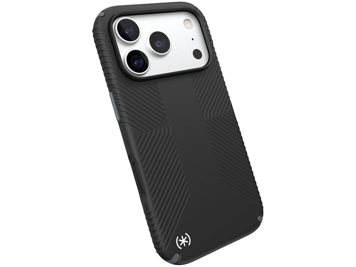 Speck Presidio2 Grip MagSafe Apple iPhone 18 Pro Case,  Black