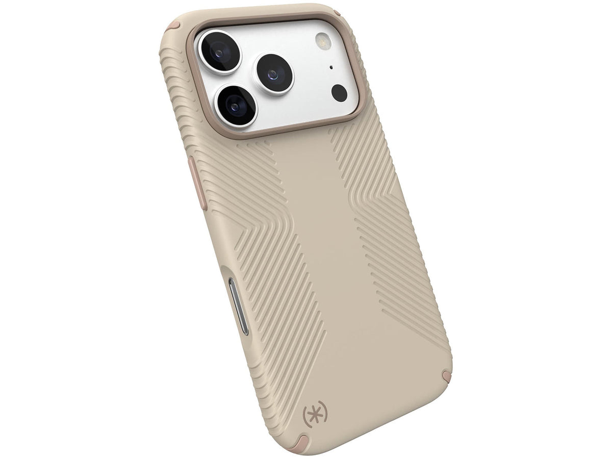 Speck Presidio2 Grip MagSafe Apple iPhone 18 Pro Case,  Papyrus