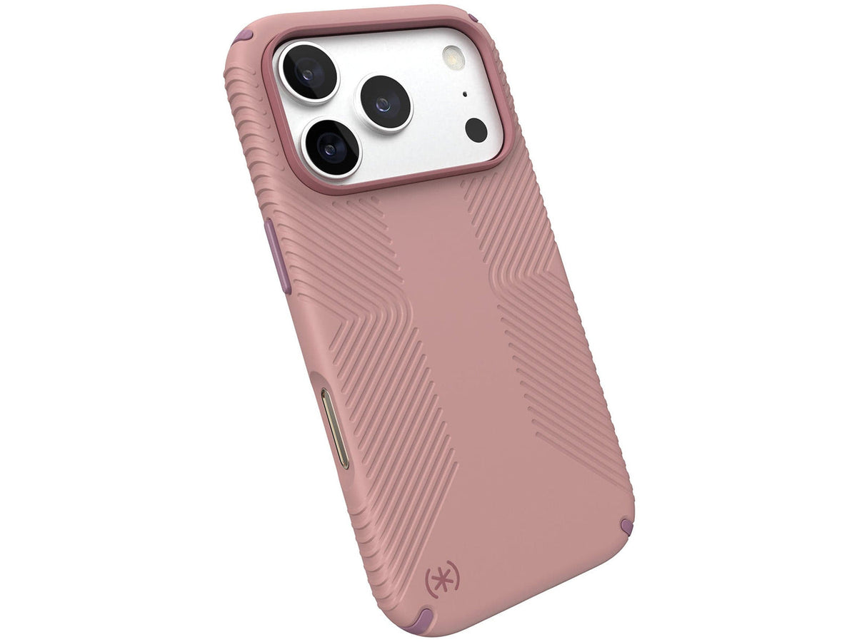 Speck Presidio2 Grip MagSafe Apple iPhone 18 Pro Case,  Quiet Blush