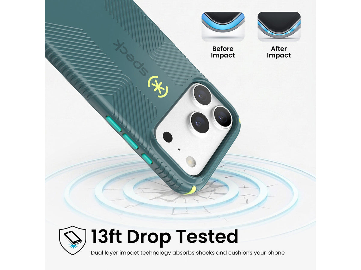 Speck CandyShell Icon MagSafe Apple iPhone 18 Pro Case, Sour Apple