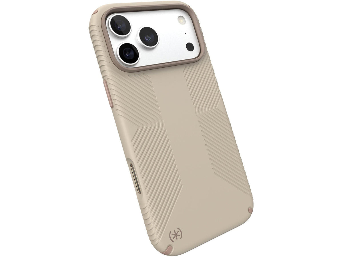 Speck Presidio2 Grip MagSafe Apple iPhone 18 Pro Max Case, Papyrus