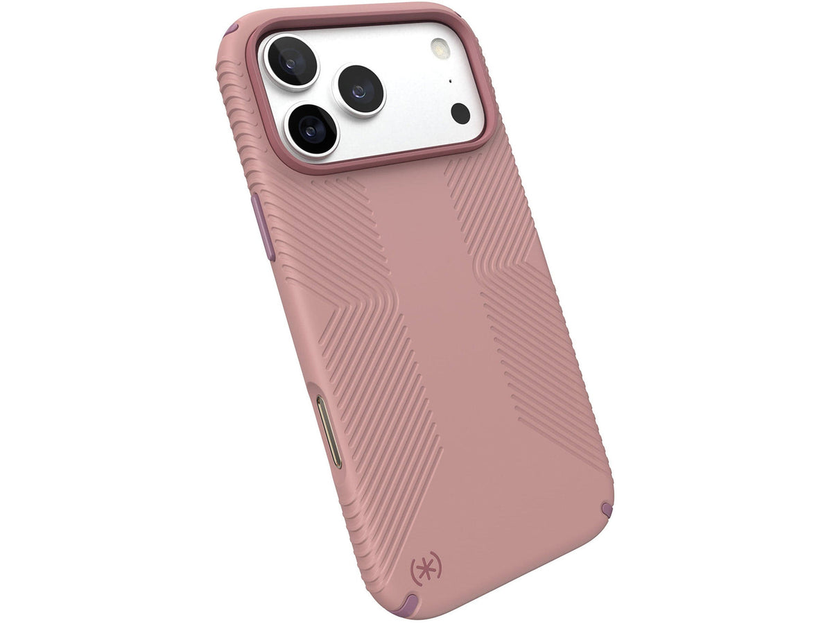 Speck Presidio2 Grip MagSafe Apple iPhone 18 Pro Max Case, Quiet Blush