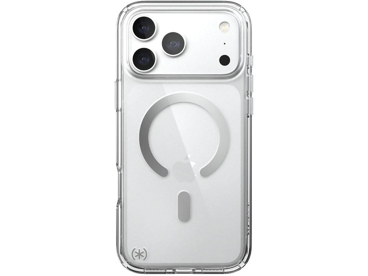 Speck Presidio Perfect-Clear MagSafe Apple iPhone 18 Pro Max Case,  Clear