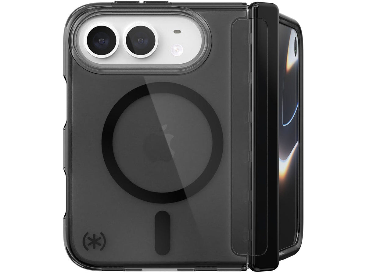 Speck Presidio Lux Fold MagSafe Apple iPhone Duo Case, Obsidian