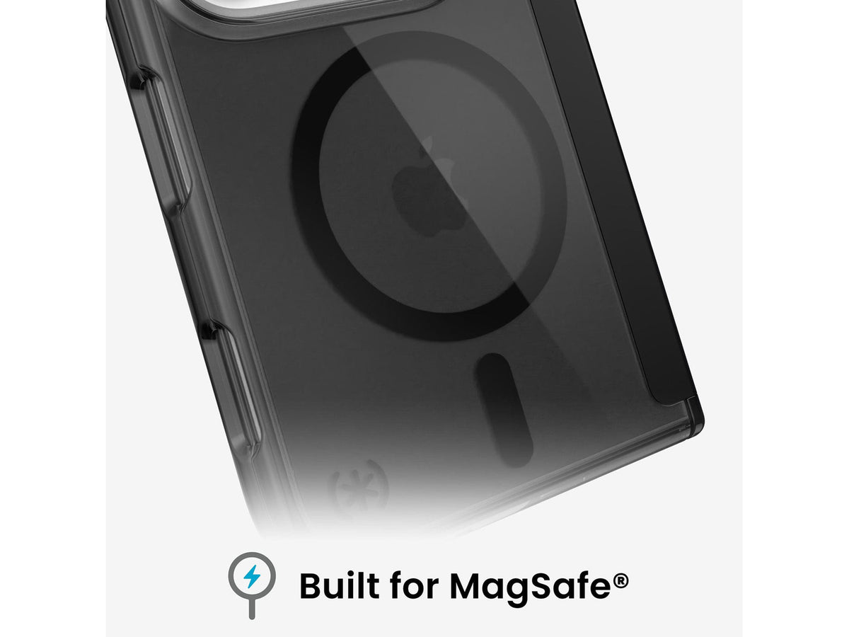 Speck Presidio Lux Fold MagSafe Apple iPhone Duo Case, Obsidian
