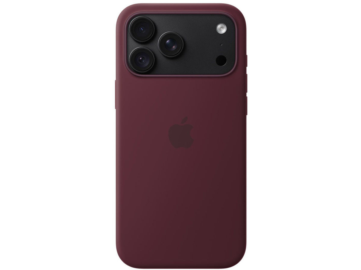 Apple iPhone 18 Pro Max Silicone Case with MagSafe - Burgundy
