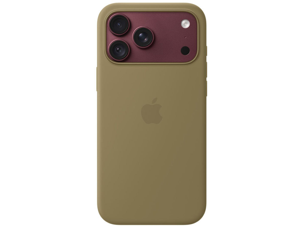 Apple iPhone 18 Pro Max Silicone Case with MagSafe - Olive