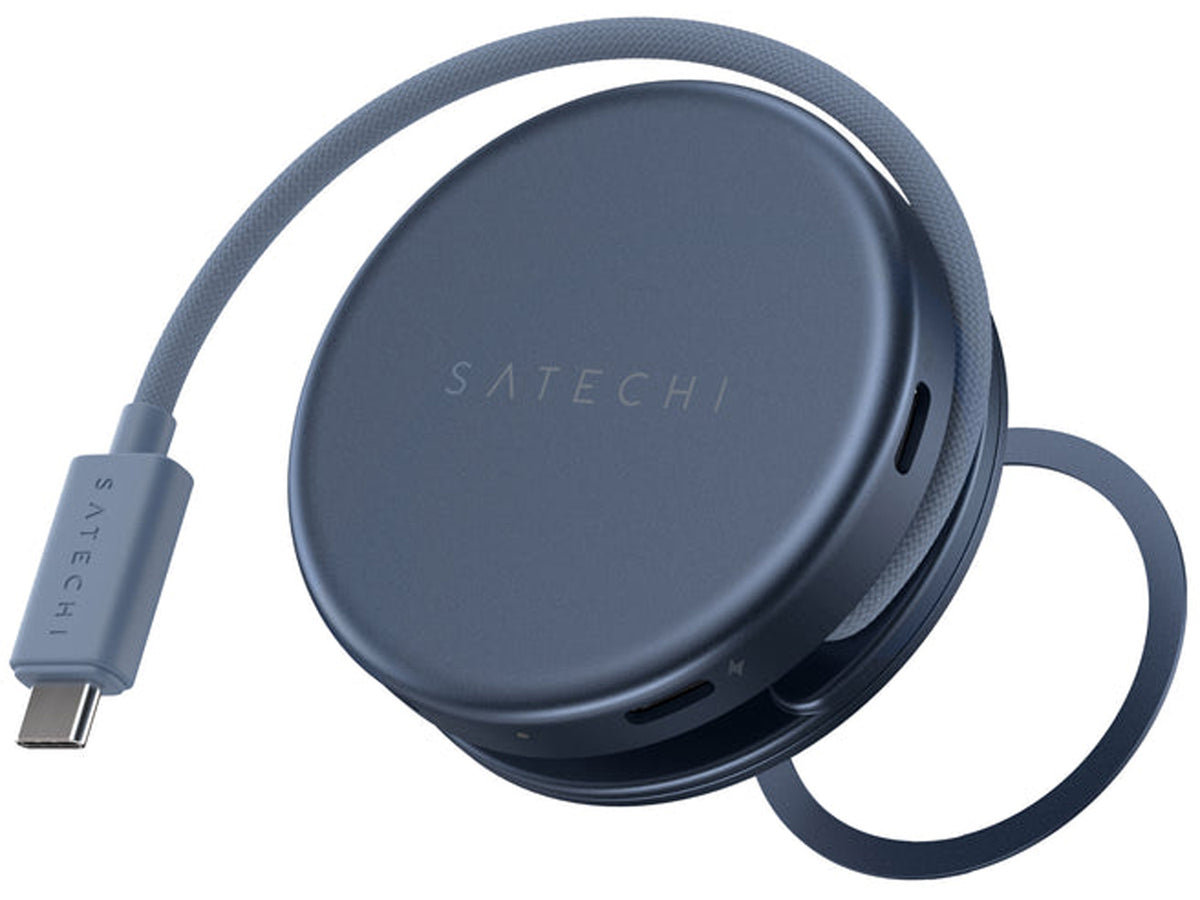 Satechi OntheGo 5-in-1 Multiport Adapter, Indigo