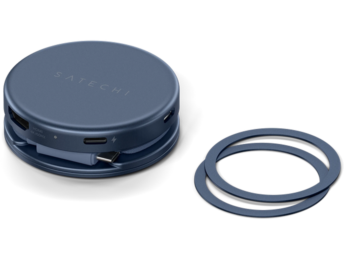 Satechi OntheGo 5-in-1 Multiport Adapter, Indigo