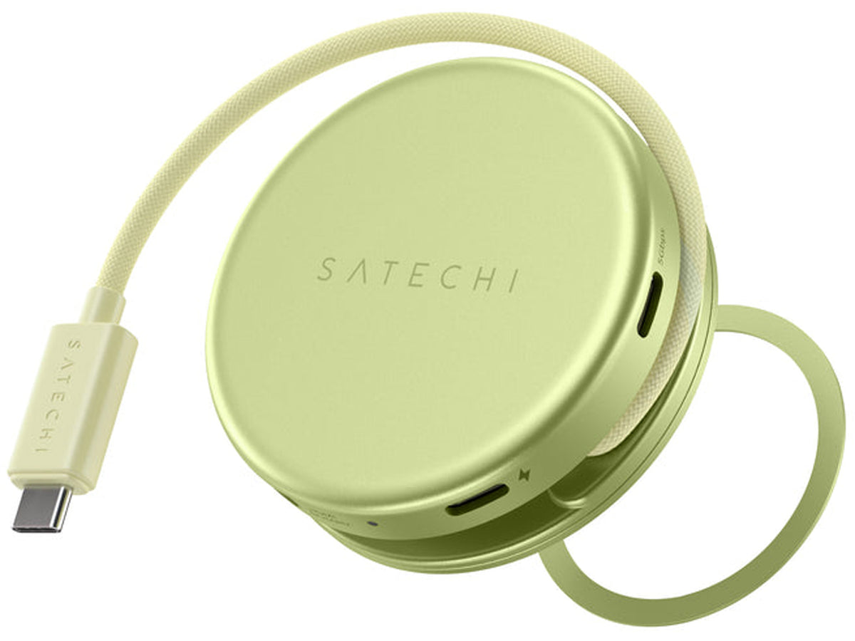 Satechi OntheGo 5-in-1 Multiport Adapter, Citrus