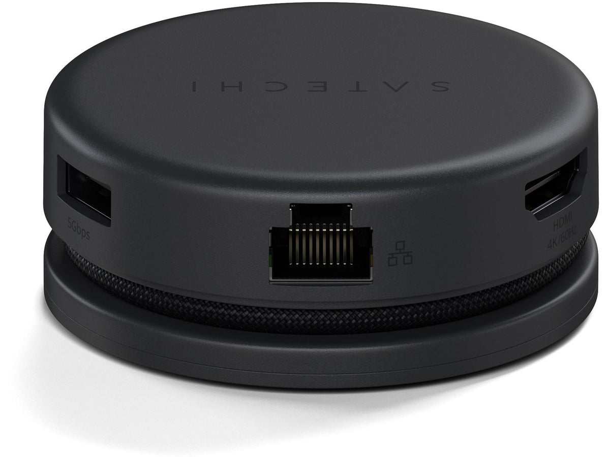 Satechi OntheGo 7-in-1 Multiport Adapter, Space Black