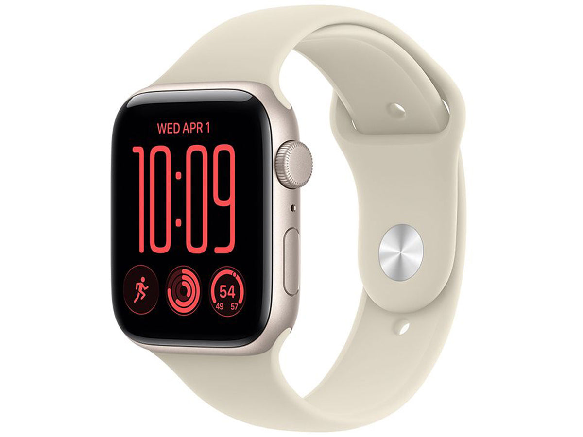 Apple Watch SE 3 40 mm GPS - Starlight Aluminium Case with Sand Sport Band - S/M