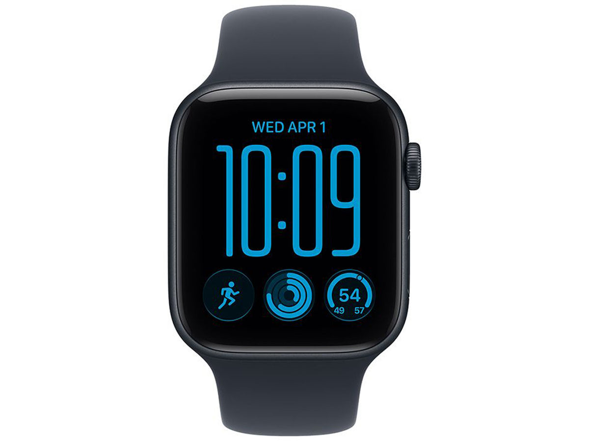 Apple Watch SE 3 40 mm GPS - Midnight Aluminium Case with Navy Blue Sport Band - S/M