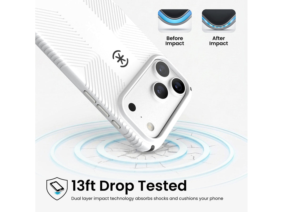 Speck CandyShell Icon MagSafe Apple iPhone 18 Pro Max Case, Vanilla Frost